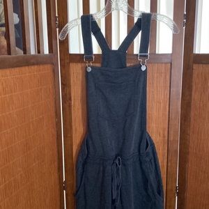 Z Supply Overalls Gray Drawstring Sz medium